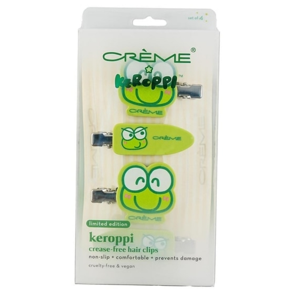 Keroppi x Crème Hair Clips